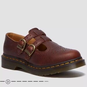 Dr. Martens Brown Mary Jane Dress Shoes